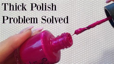 nail polish thickness measure|when nail polish gets thick.